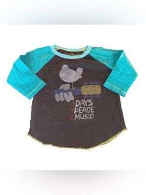 Rowdy Sprouts Peace & Music Baby Long Sleeve